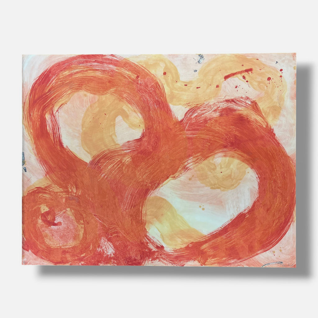 Ramón Canet Font "Sin Titulo II" E/U 2004 Limited Signed Wall Art, 100 x 128 cm