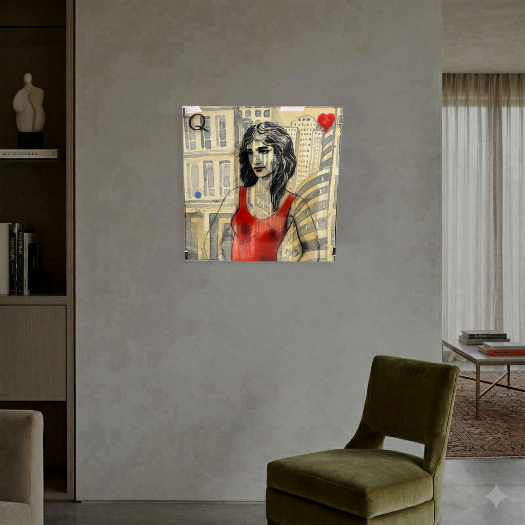 Javier de Juan Martínez "La Reina de Corazones" H.C 2006 Limited Signed Wall Art