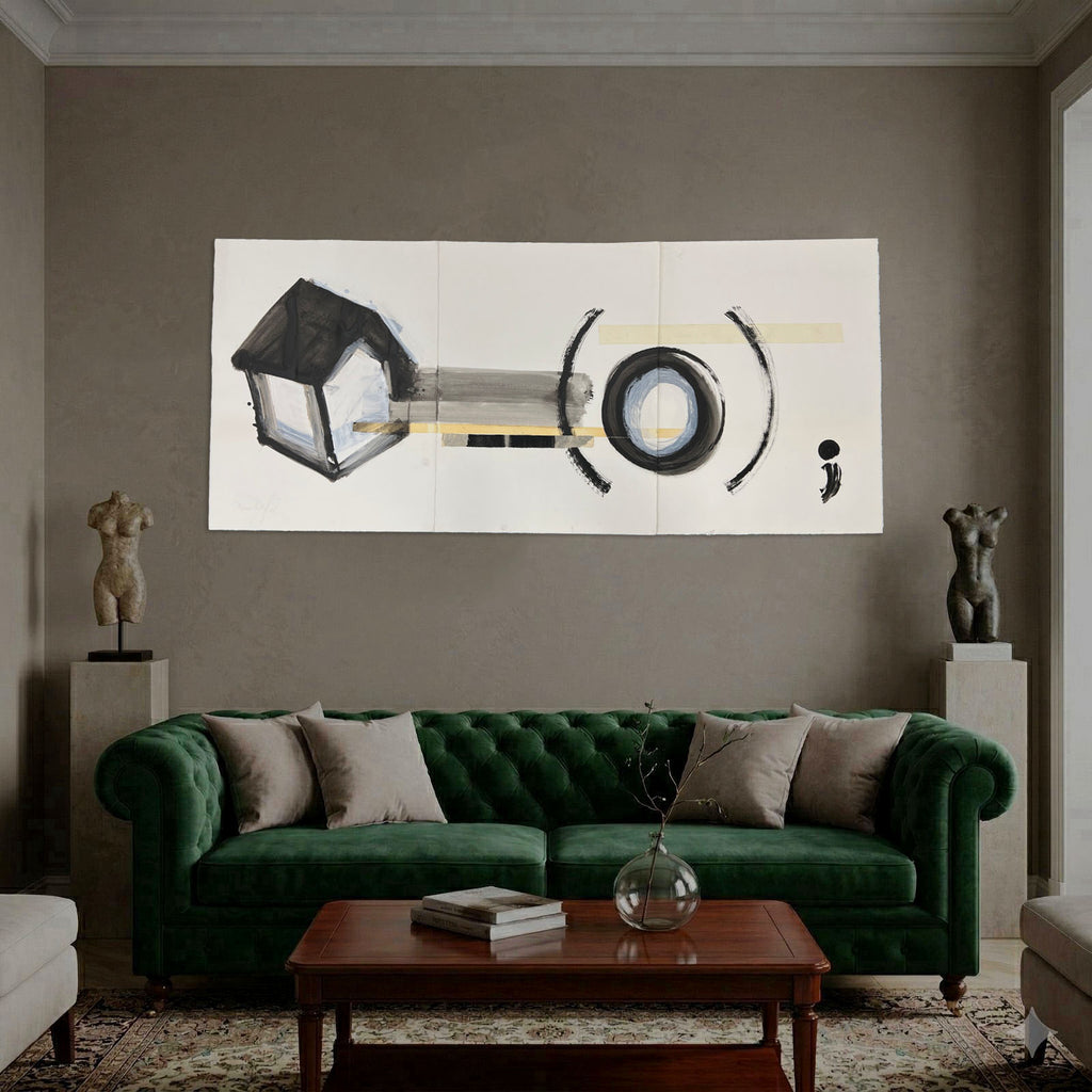 Rossella Matamoros Jimenez "Signos I" 2005, Limited Signed Fine Art