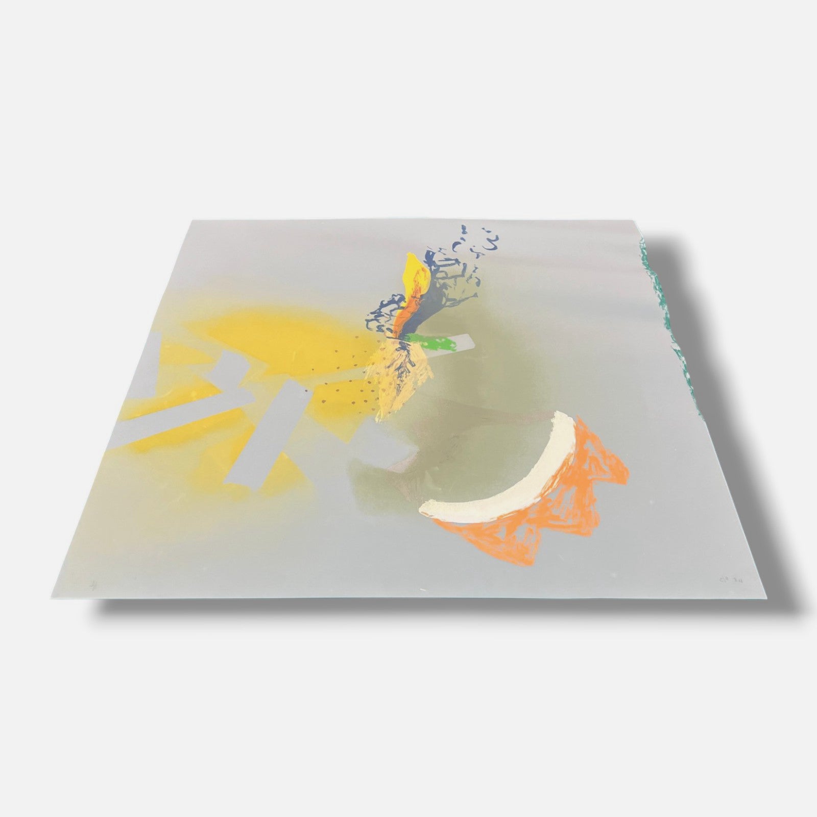 Isabel Martínez Rubio "Saliendo Del Frio" H.C. 2006 Limited Signed Wall Art
