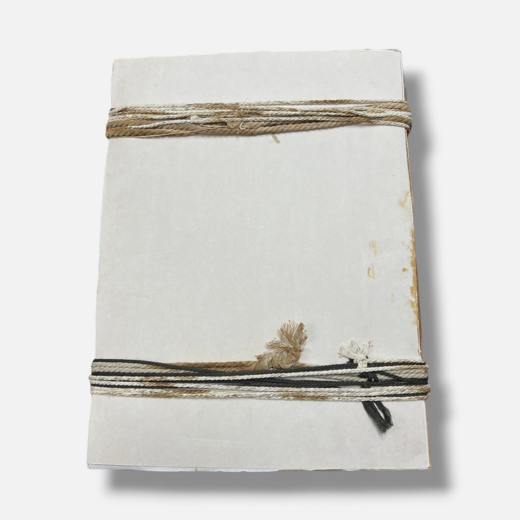 José Manuel Fors "Atados de memoria "F" 2004 Book Collage Fine Art