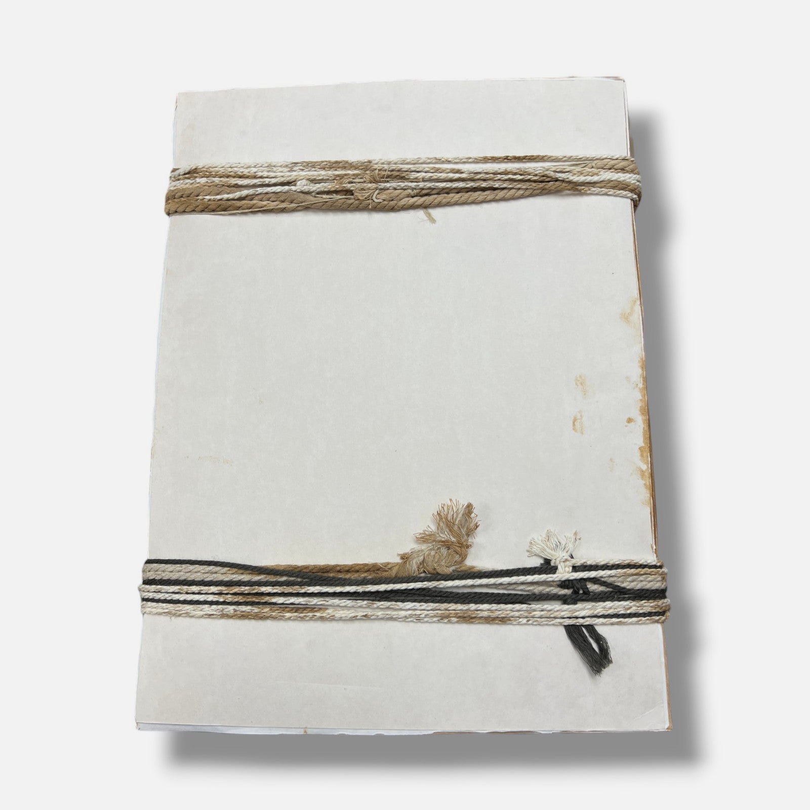 José Manuel Fors "Atados de memoria "F" 2004 Book Collage Fine Art
