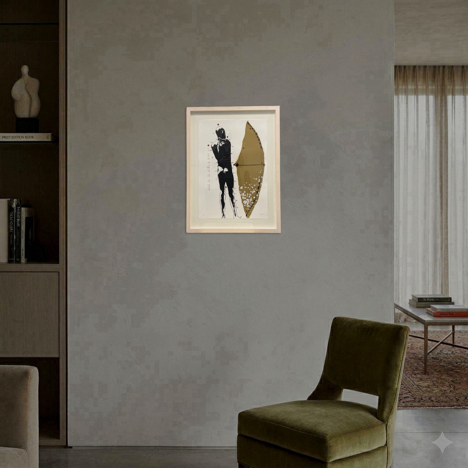 Santiago Rodríguez Olazábal "La Medida de Algunas de Las Co" Signed Wall Art
