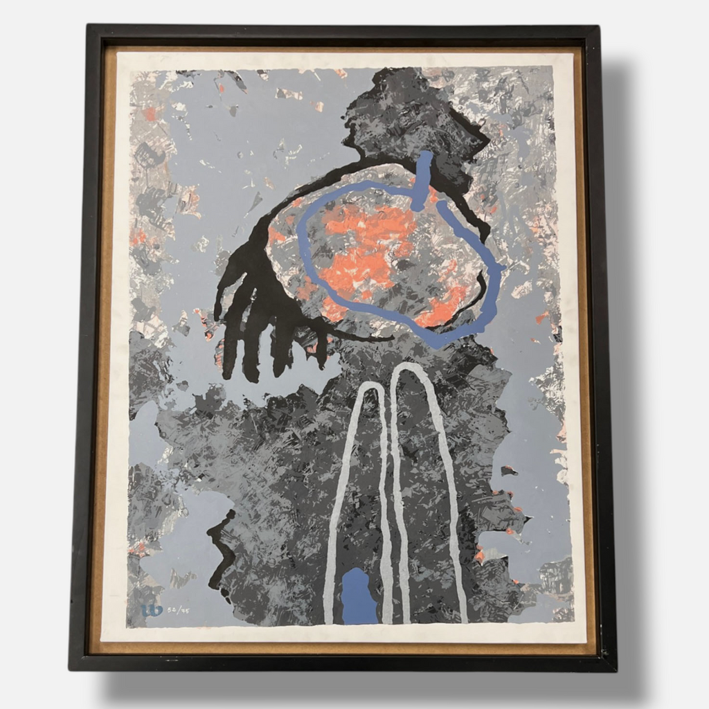 Carlos Sánchez "Tension",1995 Limited Signed Fine Framed Wall Art