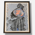 Carlos Sánchez "Tension",1995 Limited Signed Fine Framed Wall Art