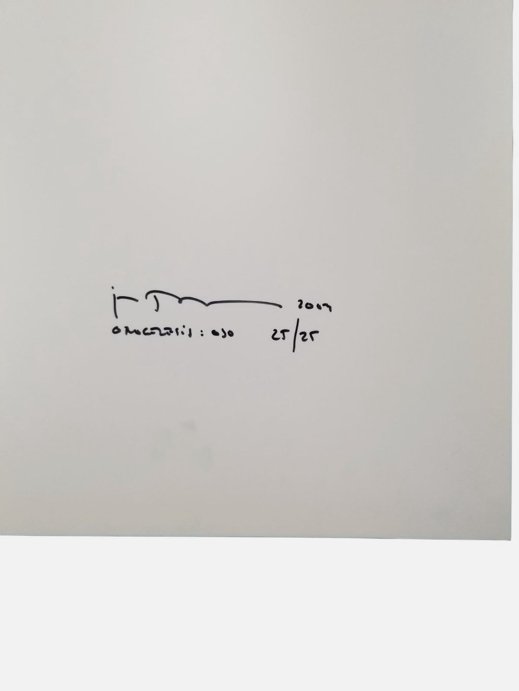 Joan Fontcuberta "Orogenesis: Ojo" 2003 Limited Signed Wall Art