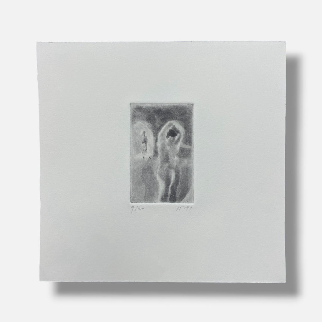 Imelda Ferrer "Sin Titulo (Sombra Al Fondo)" 1999, Small Art Print, 22 x 22 cm