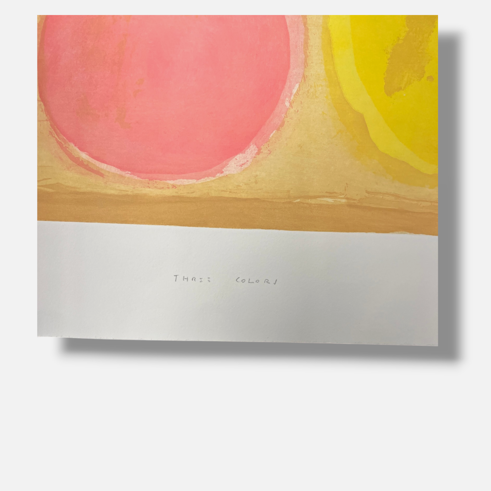 Joaquín Capa Eiriz "Three Colors" Limited Signed Fine Wall Art Print