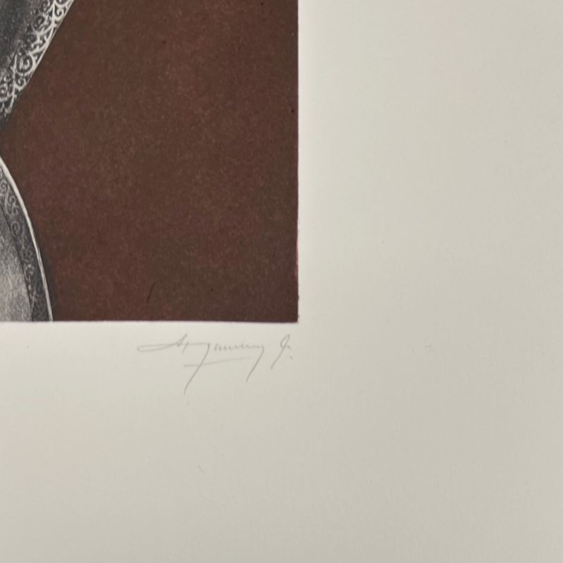 Henry Ramírez Ayala "Cascos 1" 2005 Limited Fine Wall Art | 65 x 50
