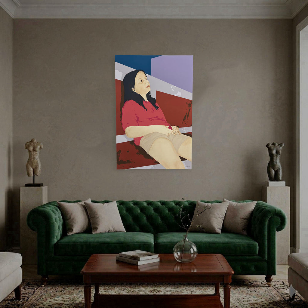 Maria Silvestre Marco "Juego A Dos Manos" 2005, Limited Signed Wall Art Print