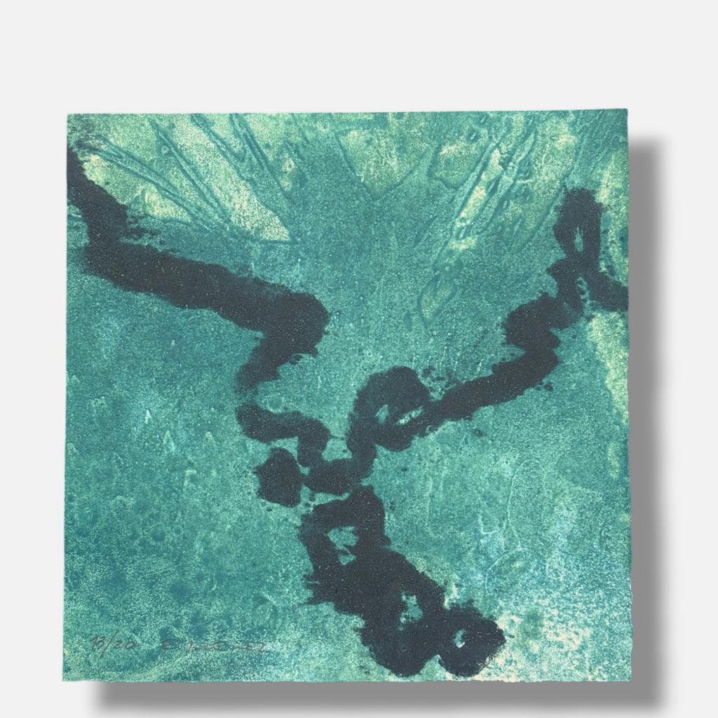 Elena Jiménez Moreno "Serie: Muestra deTierra" Limited Signed Wall Art 38Lx38Wcm