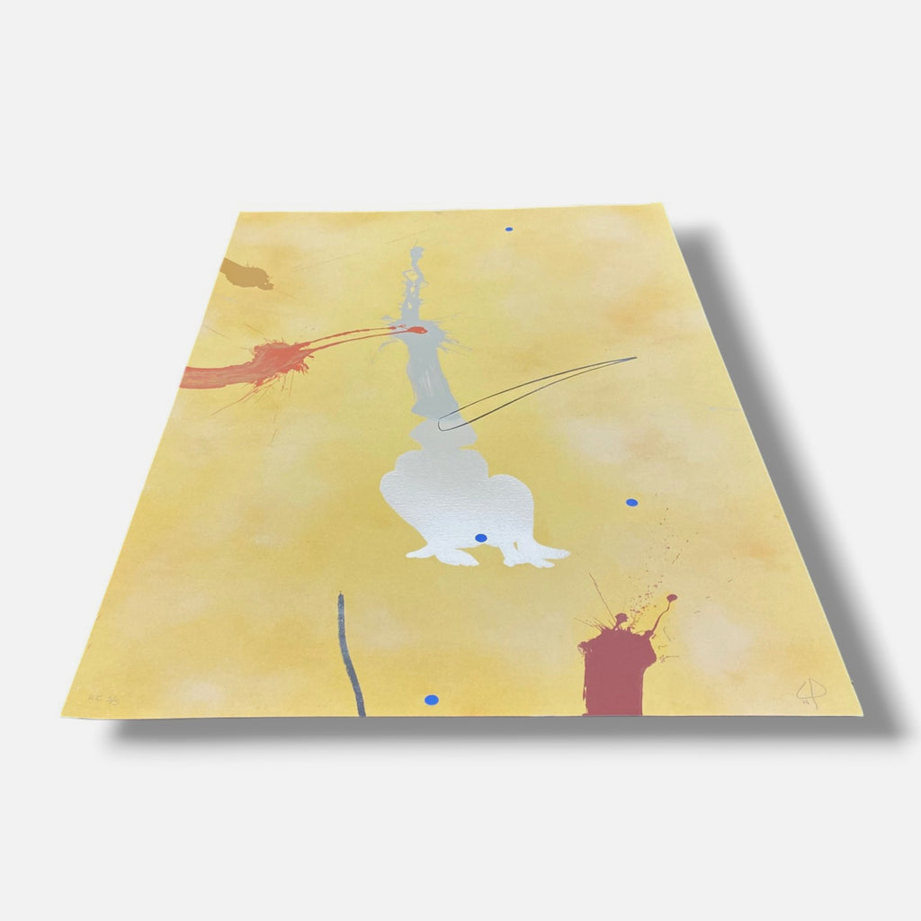 Carlos de Paz Simón "Series Sus Ruidos III" H.C. 2006 Limited Signed Wall Art