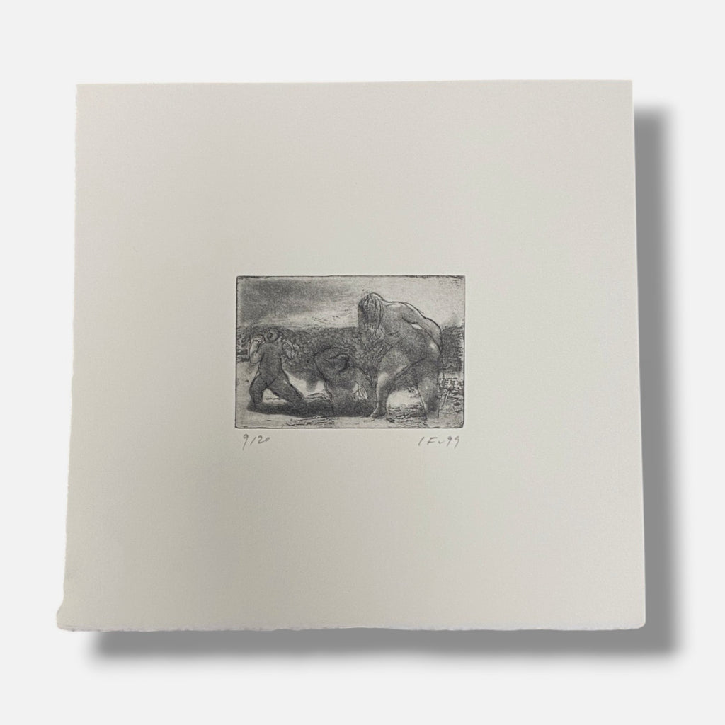 Imelda Ferrer "El Juego" 1999, Small Fine Art Print, 22 x 22 cm