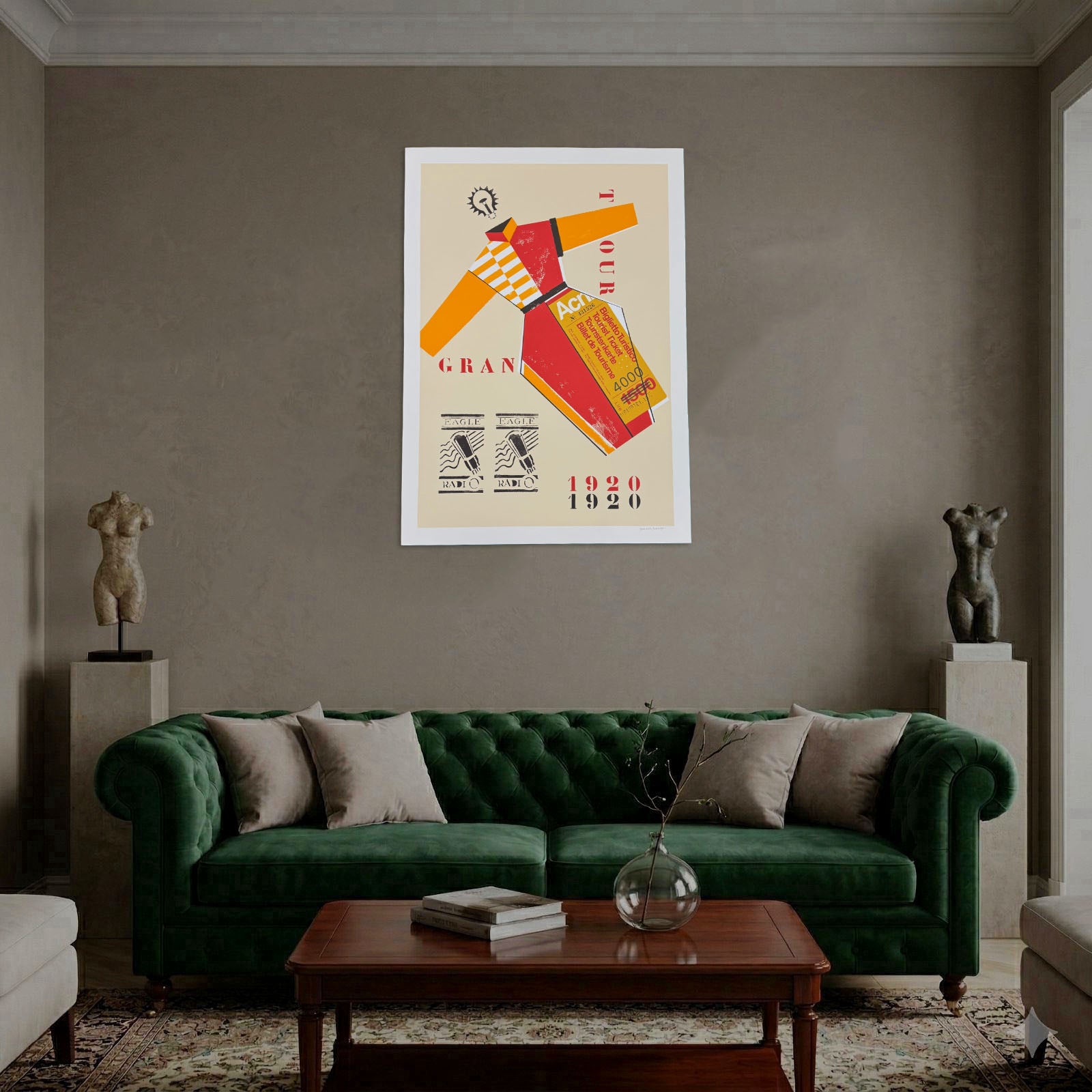 Francisca Mompó Rabadán "Serie Russian Suite: Tourist" Limited Signed Art Print