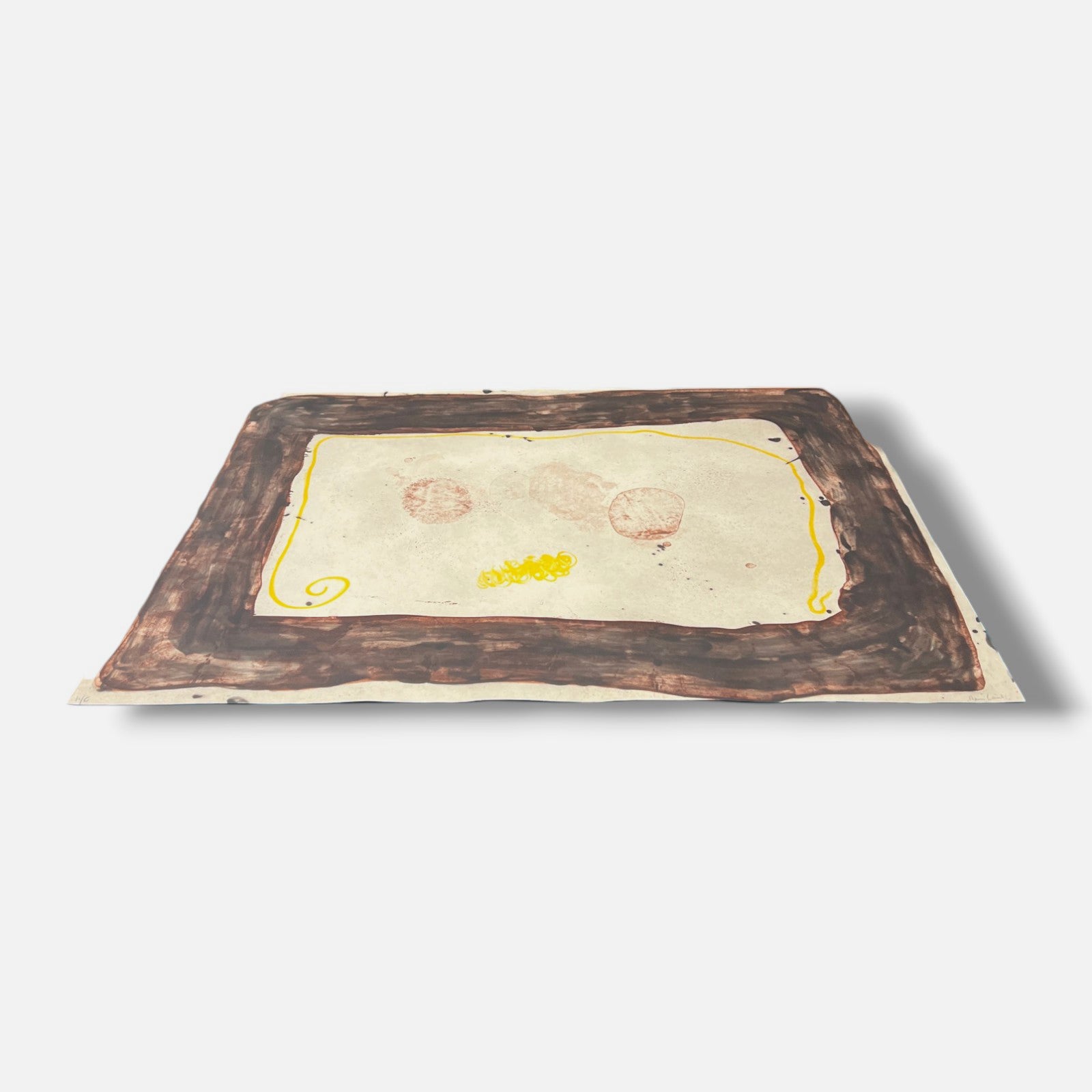 Ramón Canet Font "Sin Titulo I" H.C. 2004 Limited Signed Wall Art, 100 x 128 cm