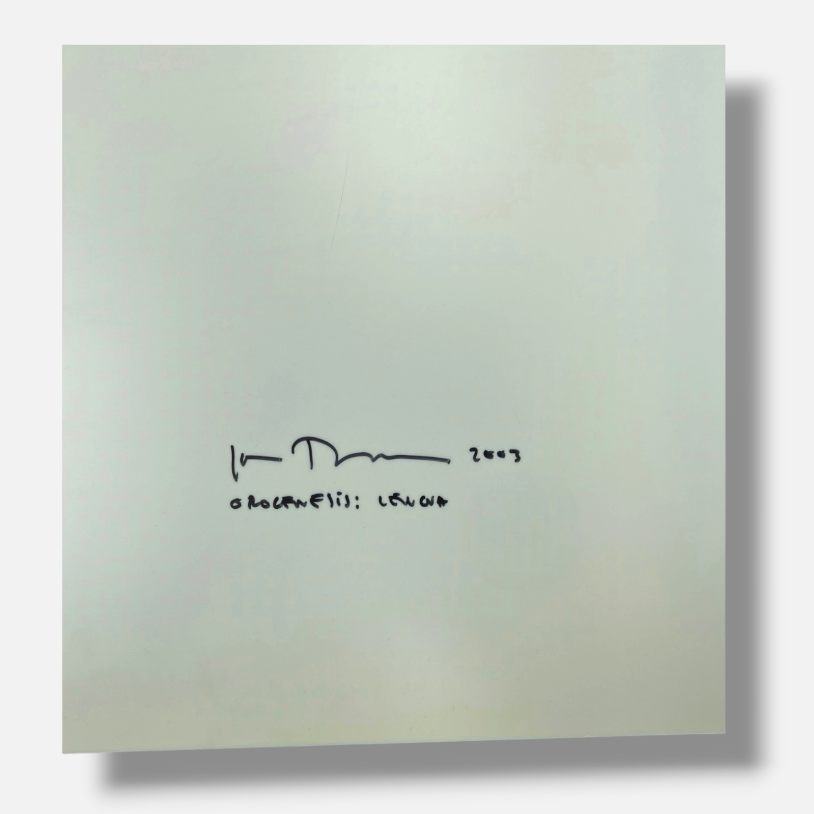 Joan Fontcuberta "Orogenesis: Leugua" 2003 Limited Signed Wall Art