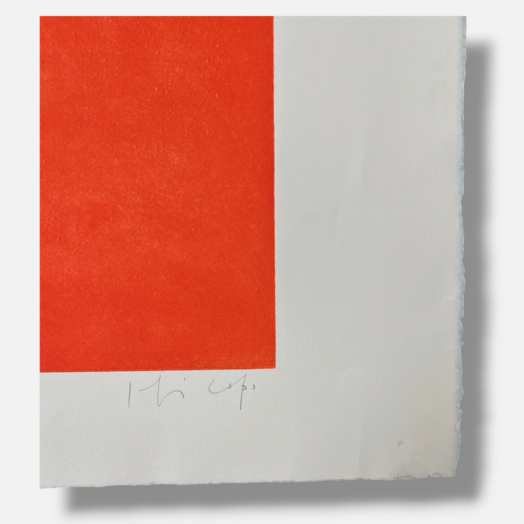 Joaquín Capa Eiriz "Red Space" Limited Signed Fine Wall Art Print