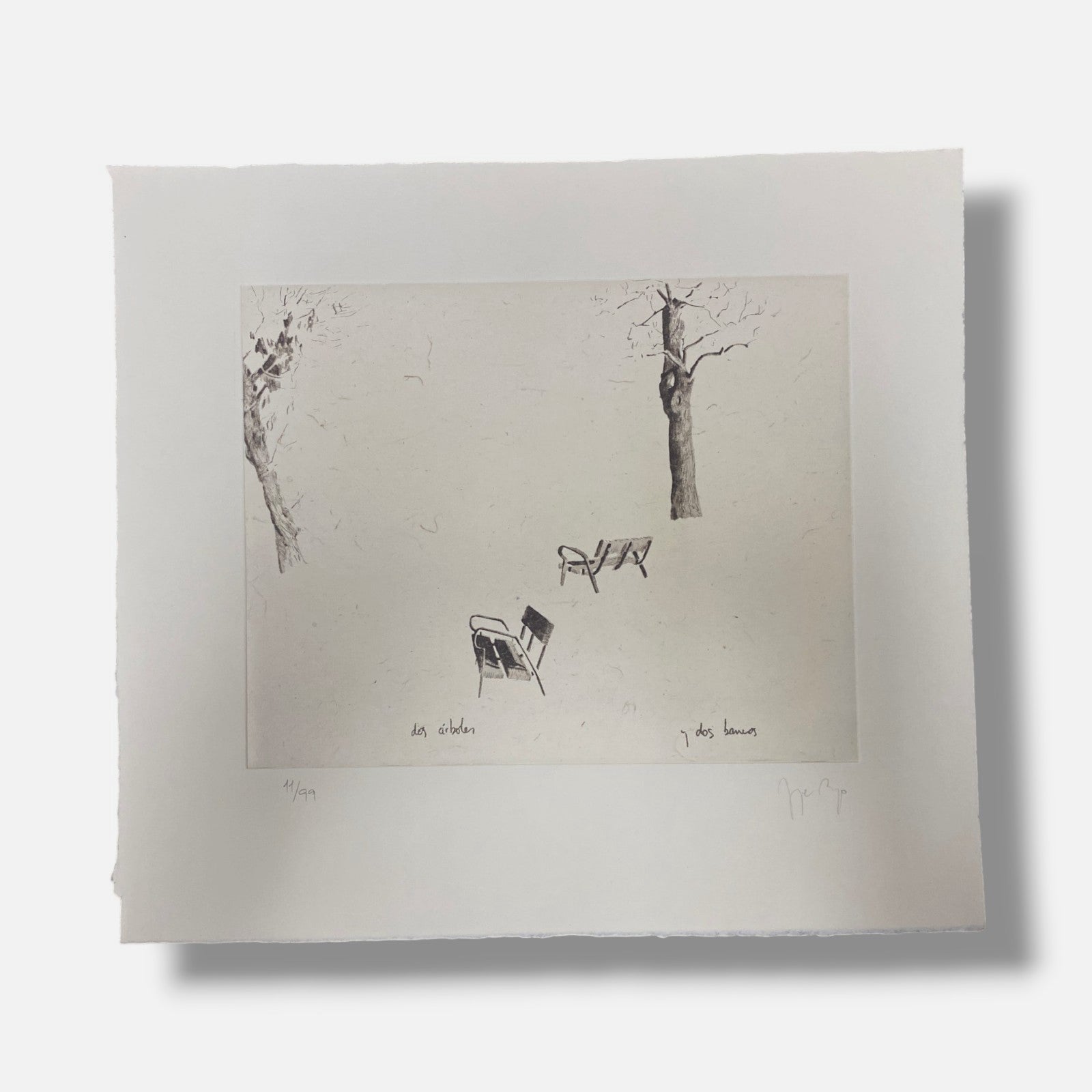 Jorge Bayo Lon "Llenos De Vacio" Fine Wall Art 5-Piece Set | 13 x 14"