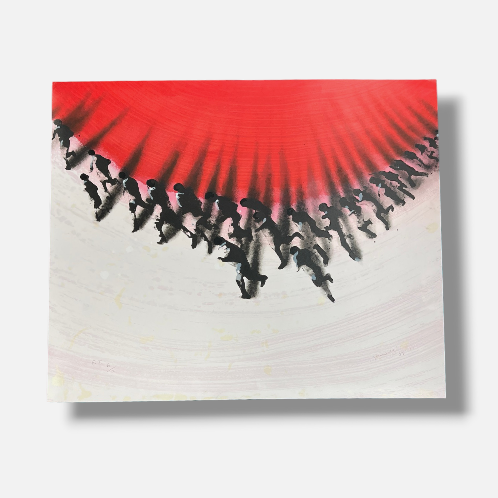 Juan Genovés Candel "Resplandor" P.T. 2003 Limited Signed Fine Wall Art Print