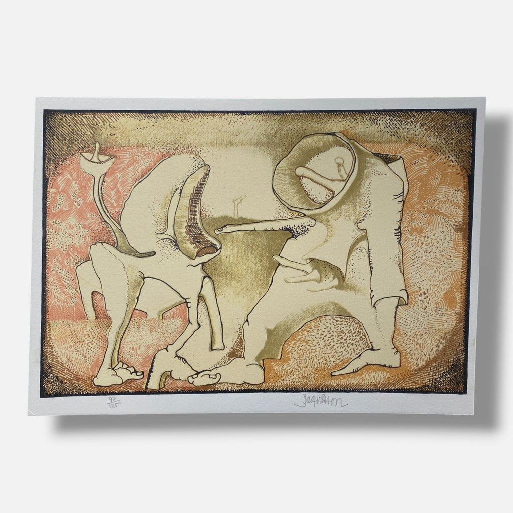 Julio Zachrisson Acebedo "Amarillo" Fine Art Print | 34 x 24 cm