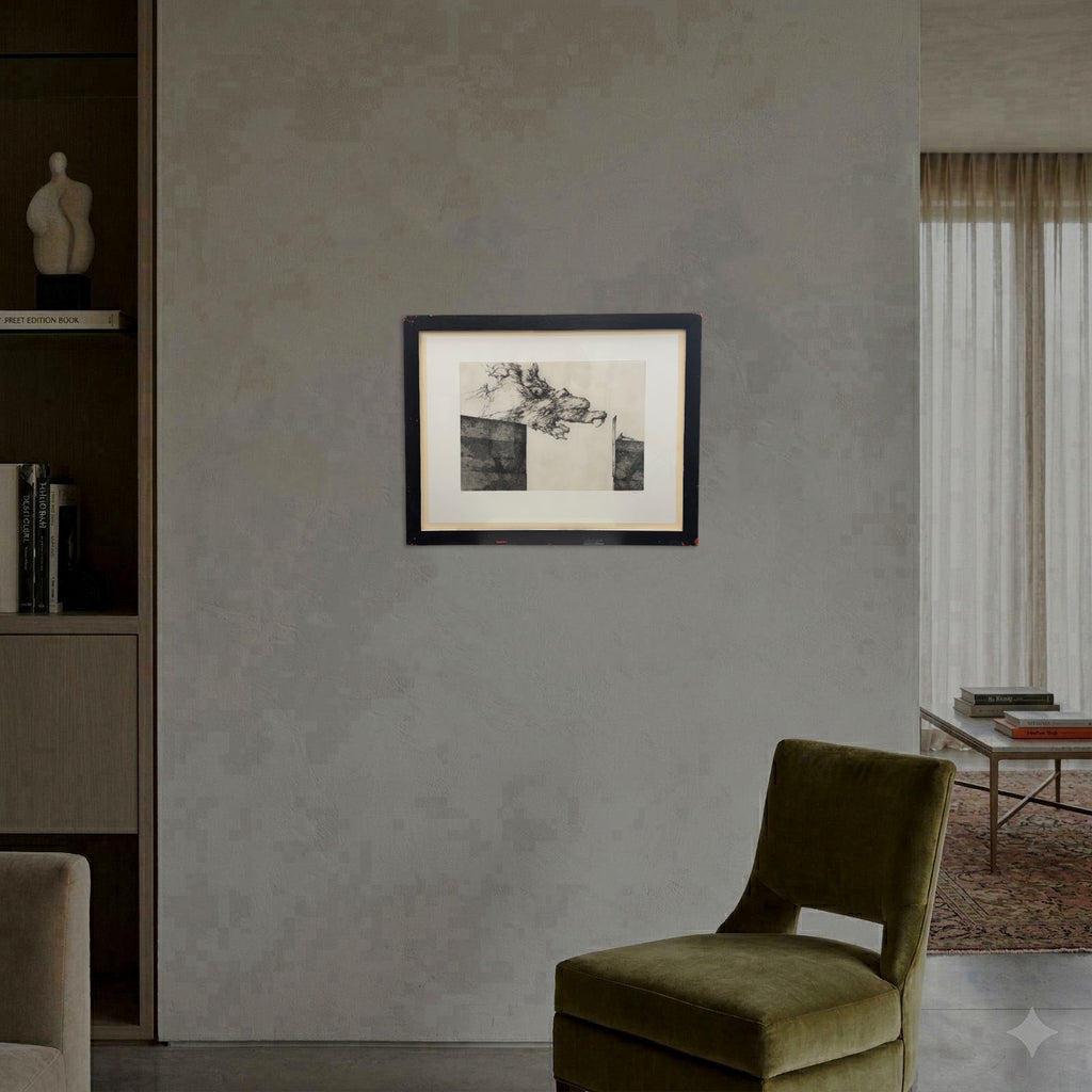 José Hernández "Umbria II" 2003, Framed Limited Signed Wall Art | 50x75 cm,