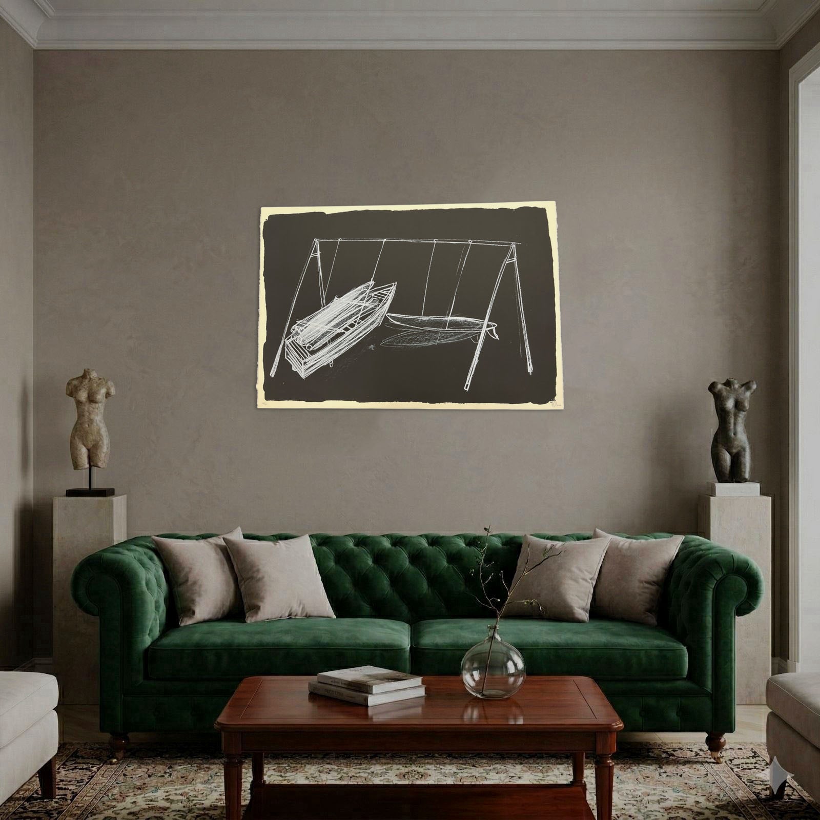KCHO "Serie Ideas En Conficto IX" 2006 Limited Signed Fine Wall Art Print