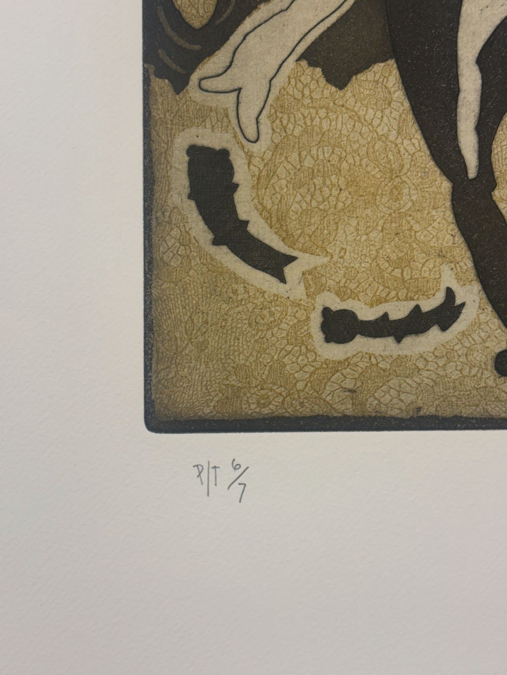 Julio Zachrisson Acebedo "Serie la Manigua II" P.T Signed Limited Wall Art 65x50