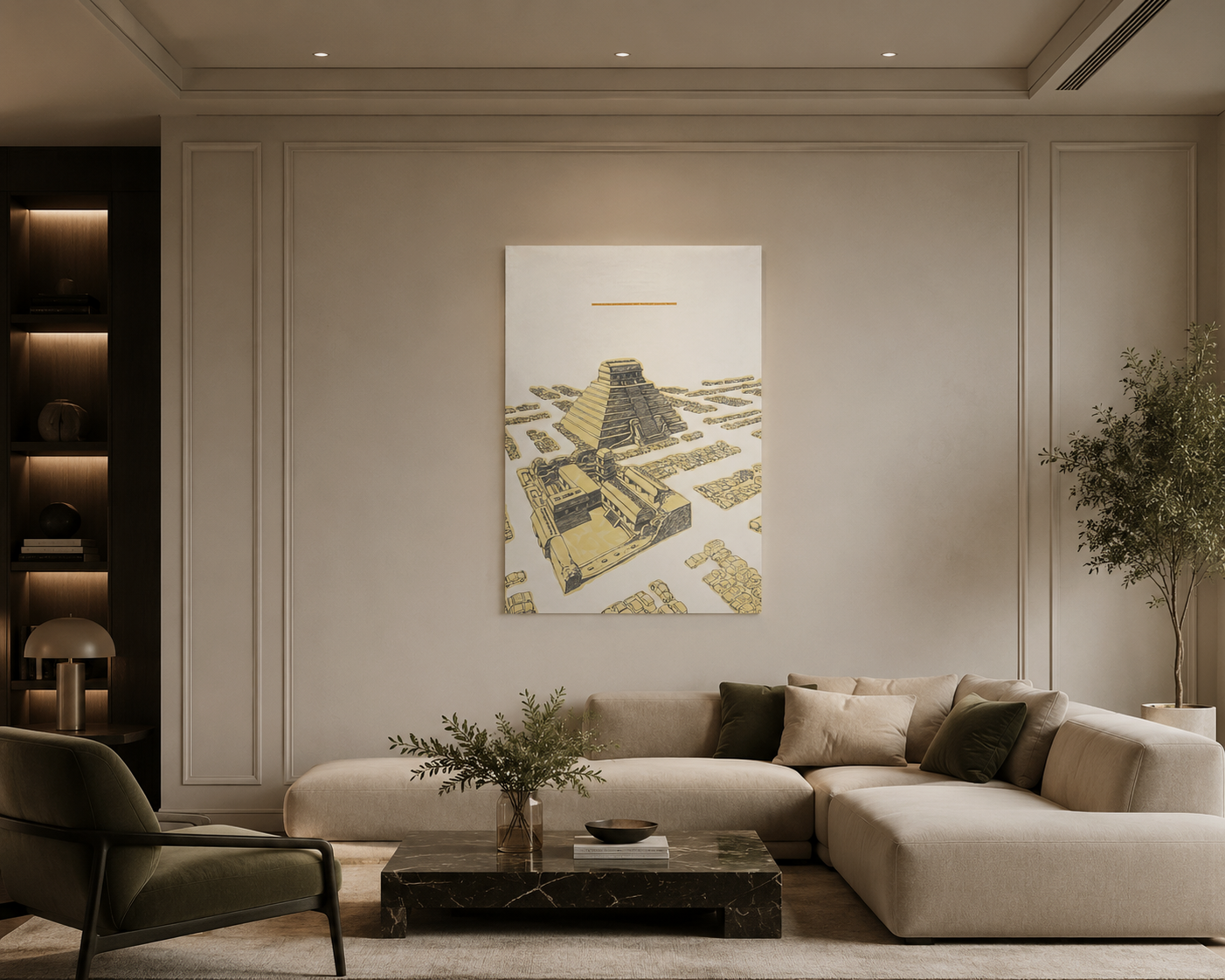 Franco Aceves Humana "Proyecto Del Artista" Limited Signed Wall Art 100L x 70Wcm