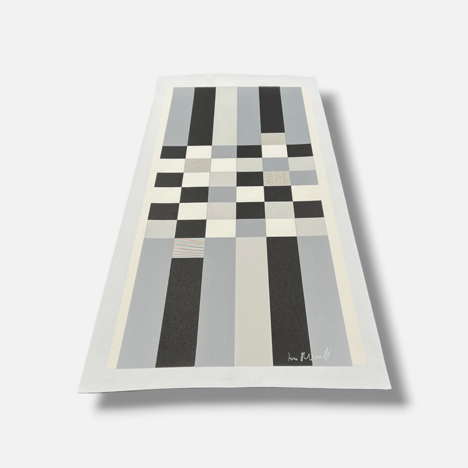 Fco. González Almengló "Oh! Malevich" 2000 Limited Signed Wall Art, 115 x 42 cm
