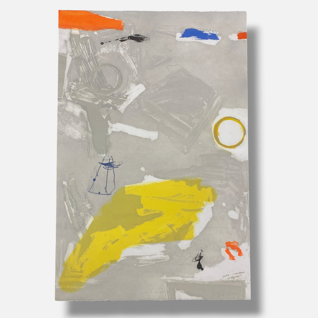 Joaquín Capa Eiriz "Gris-Amarillo" H.C. 2004 Limited Signed Fine Wall Art Print