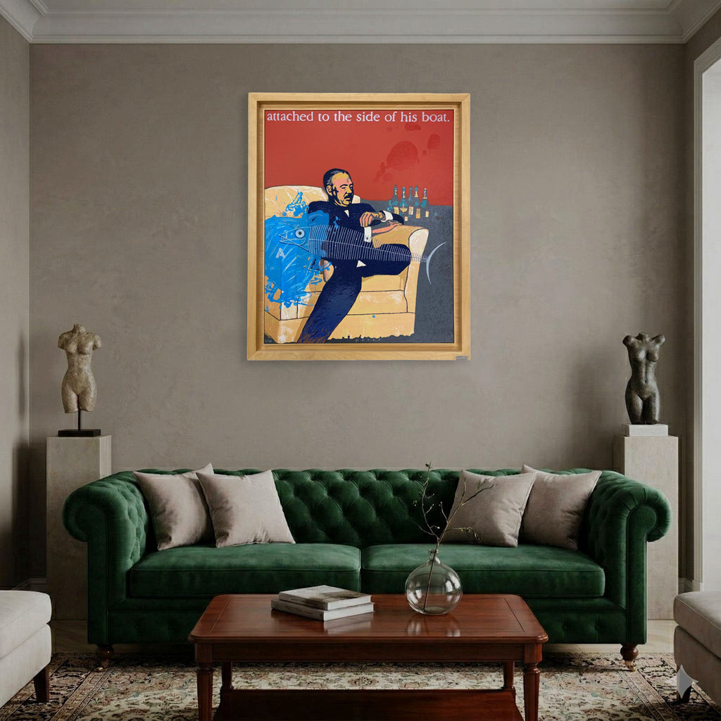 Artur Heras i Sanz "Daikiri Room" 2001 Limited Signed Wall Art | 100 x 81 cm