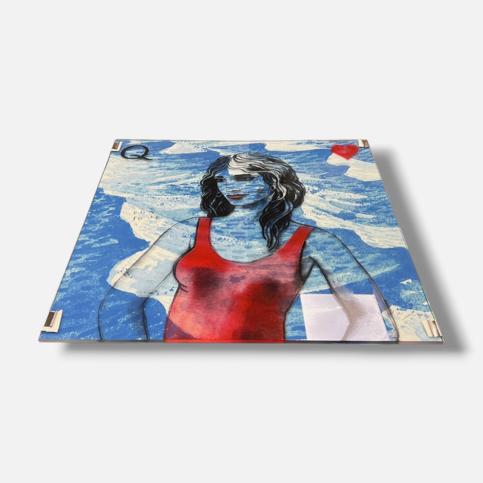 Javier de Juan Martínez "La Reina de Corazones" 2006, Limited Signed Wall Art
