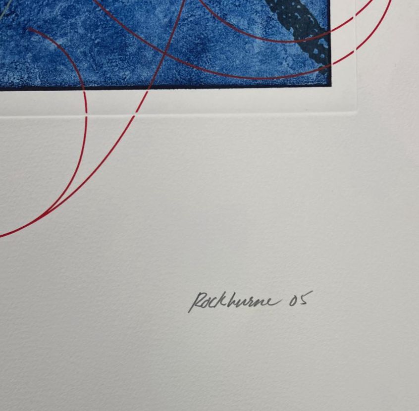 Dorothea Rockburne "Ship Curve #1" 2005 Limited Signed Wall Art | 78 x 112 cm