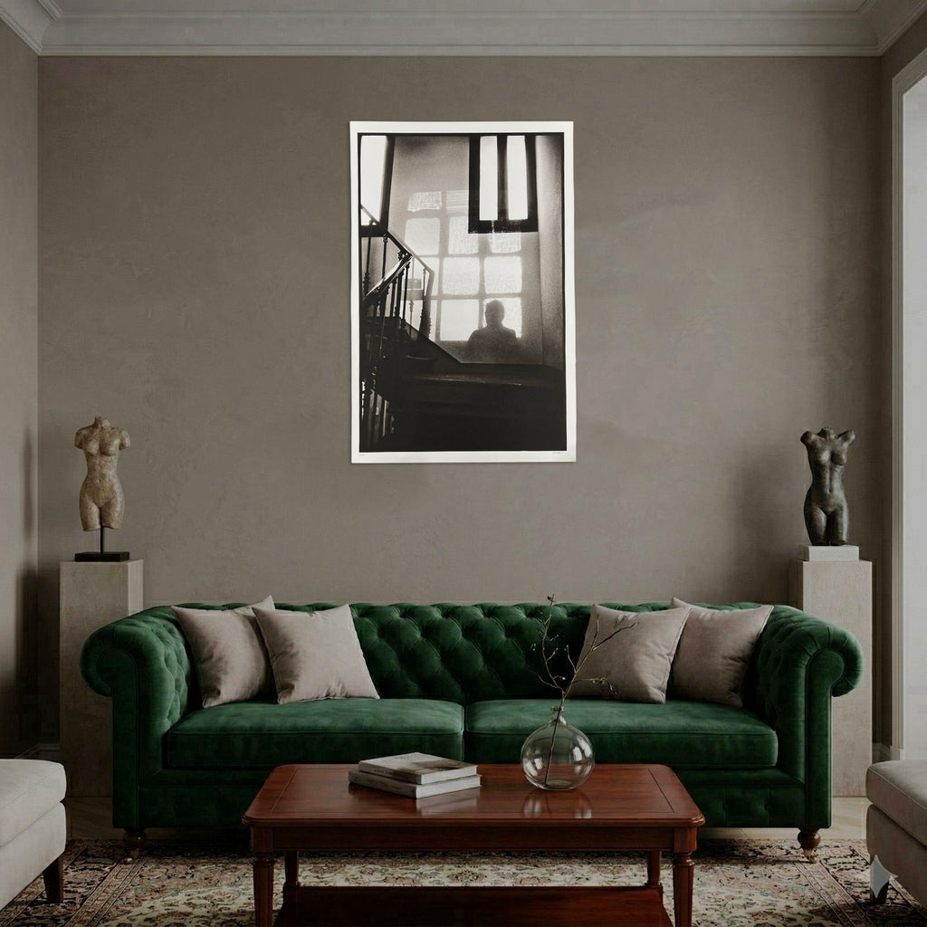 Javier Campano Mendaza "Autoretrato" 2006 Limited Signed Fine Wall Art Print