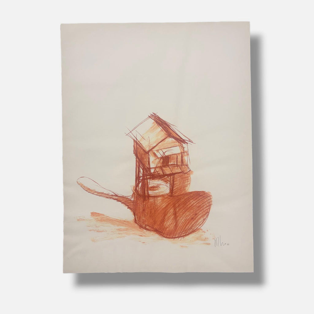 KCHO "Archipelago I" 2004 Limited Signed Unframed Fine Wall Art Print 70Lx50W cm