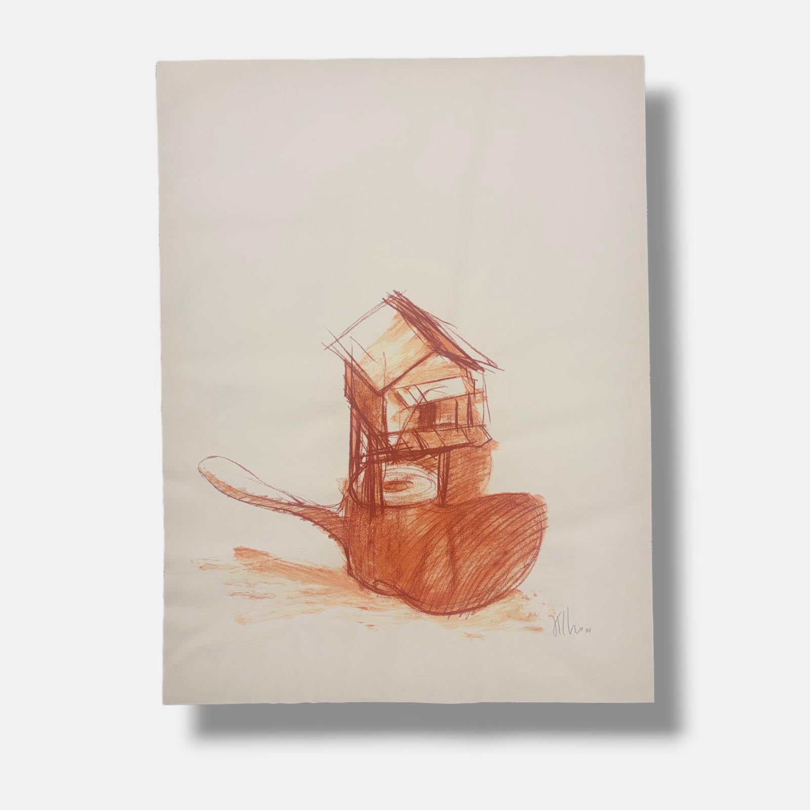 KCHO "Archipelago I" 2004 Limited Signed Unframed Fine Wall Art Print 70Lx50W cm
