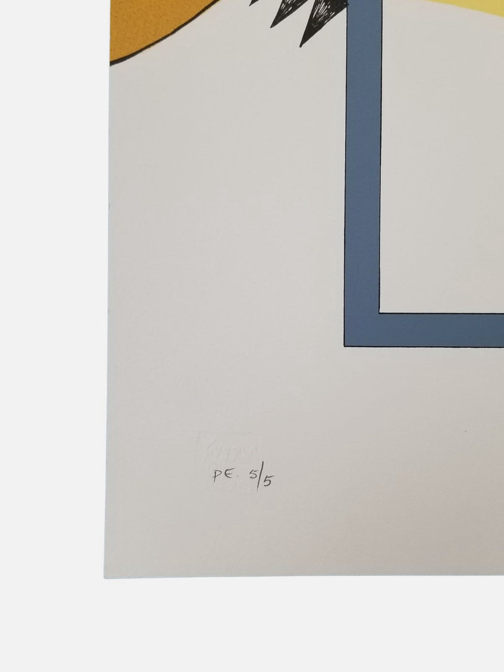 Luis Arias Vera "Eclipse II - Silencio" 2004 P.E. Limited Signed Canvas Wall Art