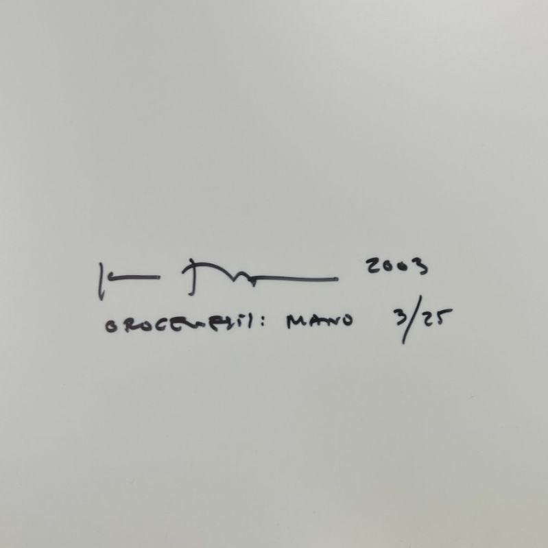 Joan Fontcuberta "Orogenesis: Mano" 2003 Limited Signed Wall Art