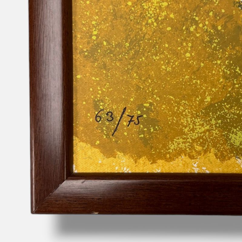Joan-Josep Tharrats "Maculatura D'Estiu" 1997 Limited Signed Fine Wall Art