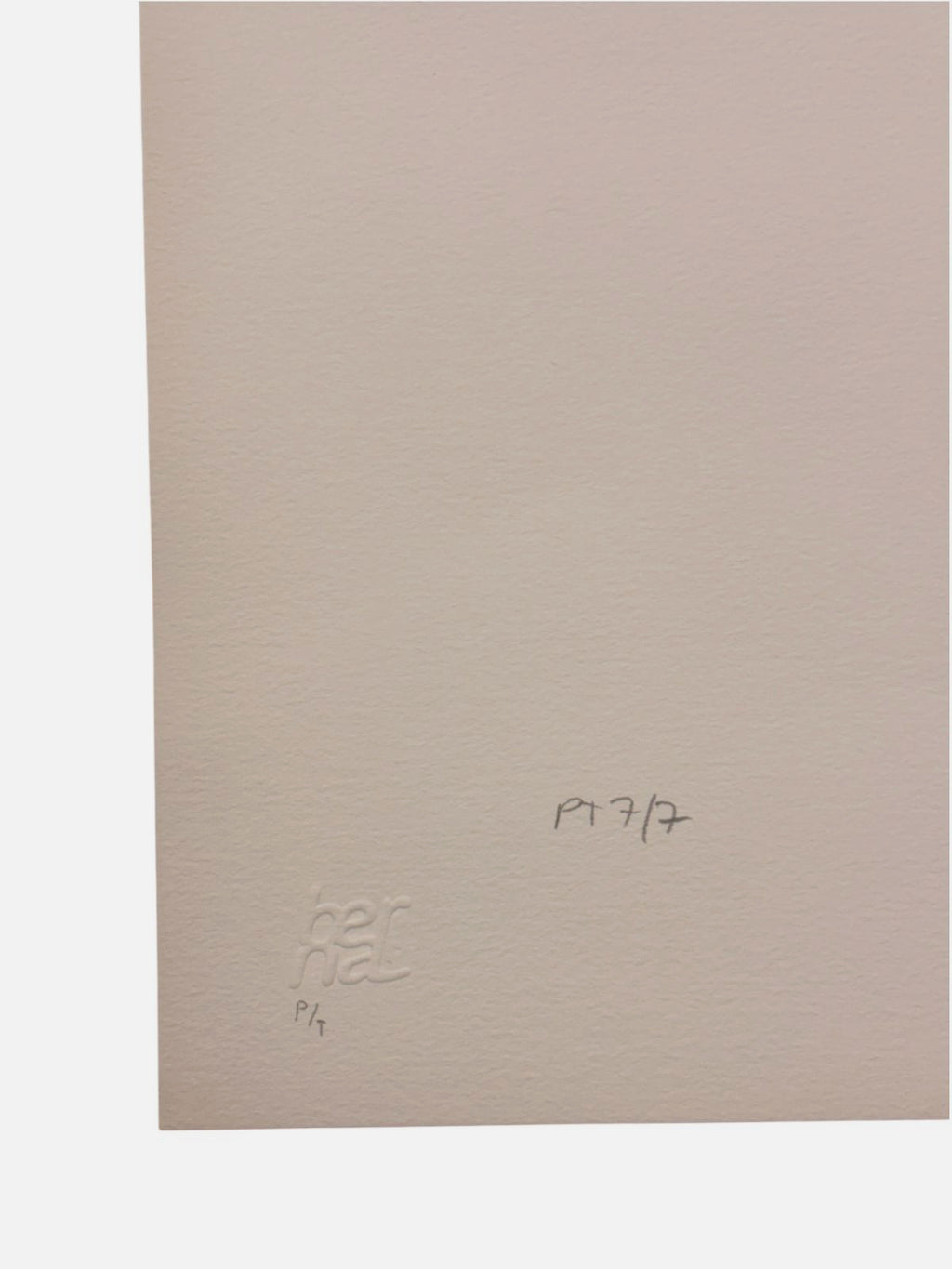 KCHO "Sin Titulo" 2004 P.T. Limited Signed Unframed Fine Wall Art Print 50x70 cm