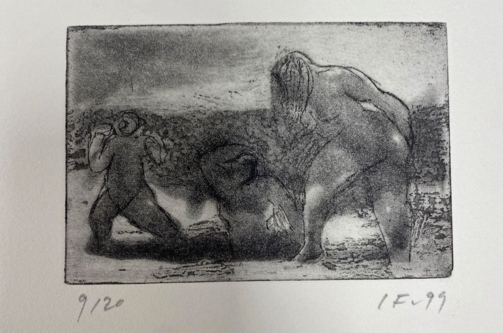 Imelda Ferrer "El Juego" 1999, Small Fine Art Print, 22 x 22 cm