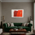 Joaquín Capa Eiriz "Red Space" Limited Signed Fine Wall Art Print