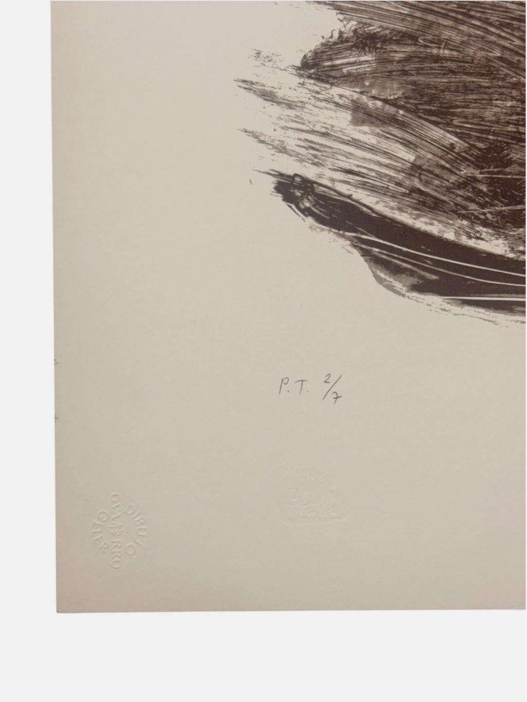 Massimiliano Frumenti "Non mi Manca Niente" P.T. Limited Signed Wall Art, 100x70