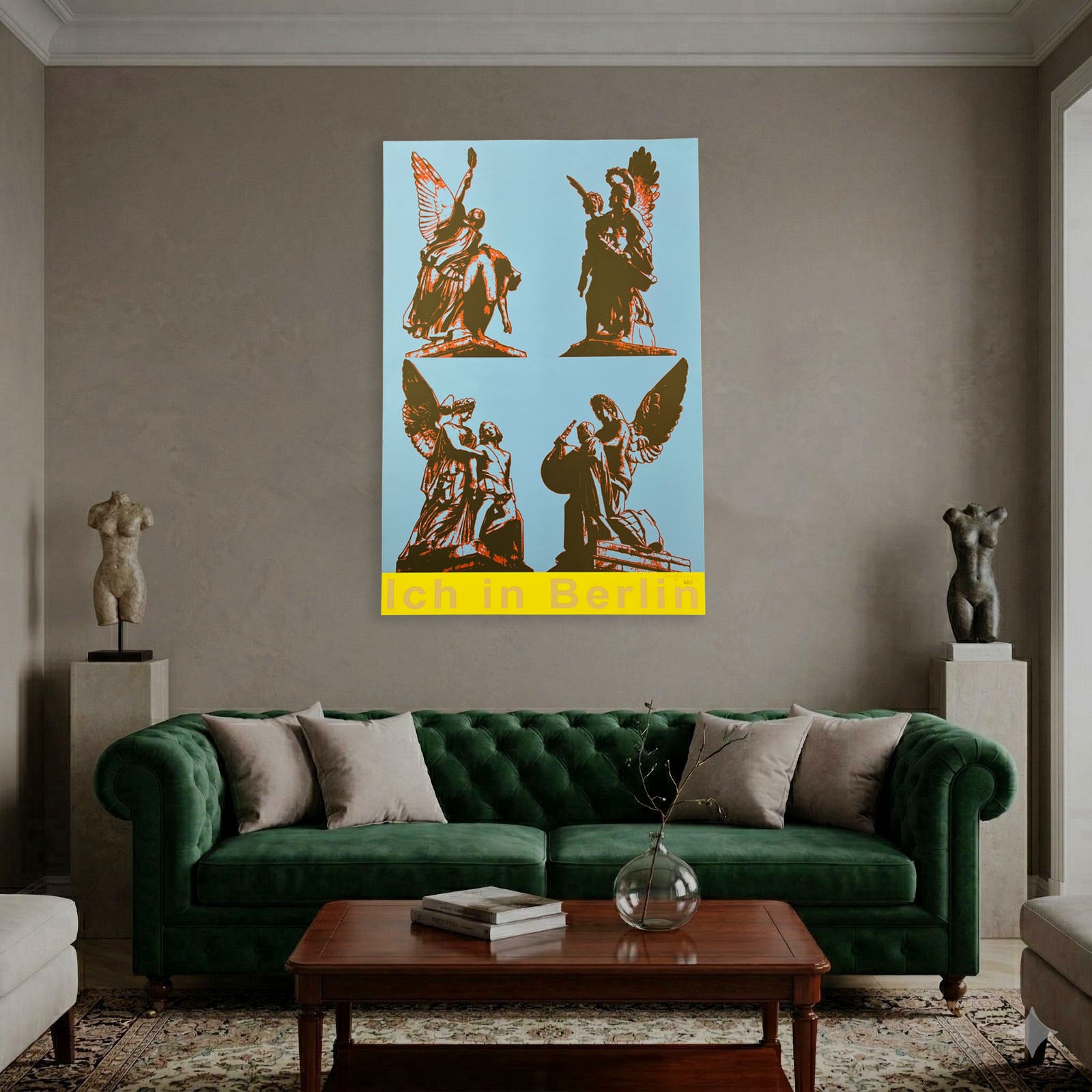 Jovan Balov "Ich In Berlin I" 2005 Limited Signed Wall Art Print | 70 x 100 cm