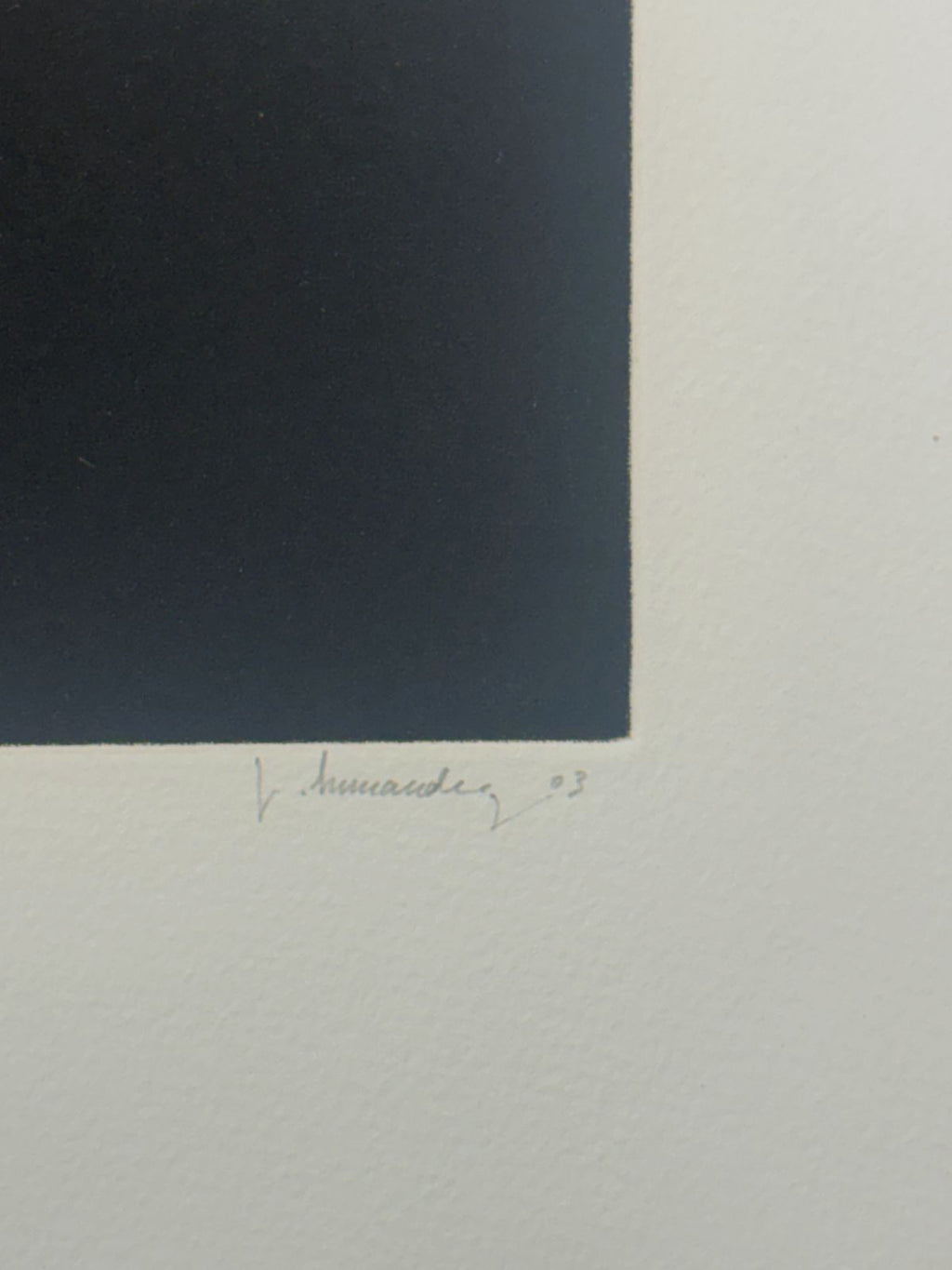 Jose Hernandez Muñoz "Umbria III" P.T. 2003 Signed Limited Fine Wall Art 50x75cm