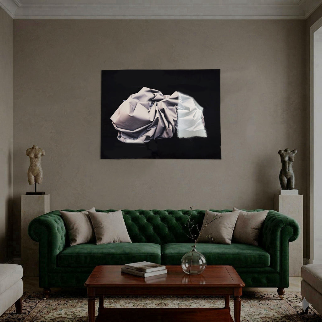 Paco González Almengló "Hikiko Mori I (Gris)" 2003 Limited Signed Wall Art