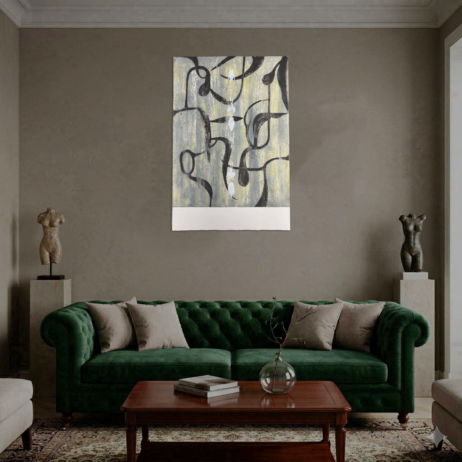 Juan F. Lacomba "Germinal" H.C. 2004 Limited Signed Fine Wall Art Print,114x80cm