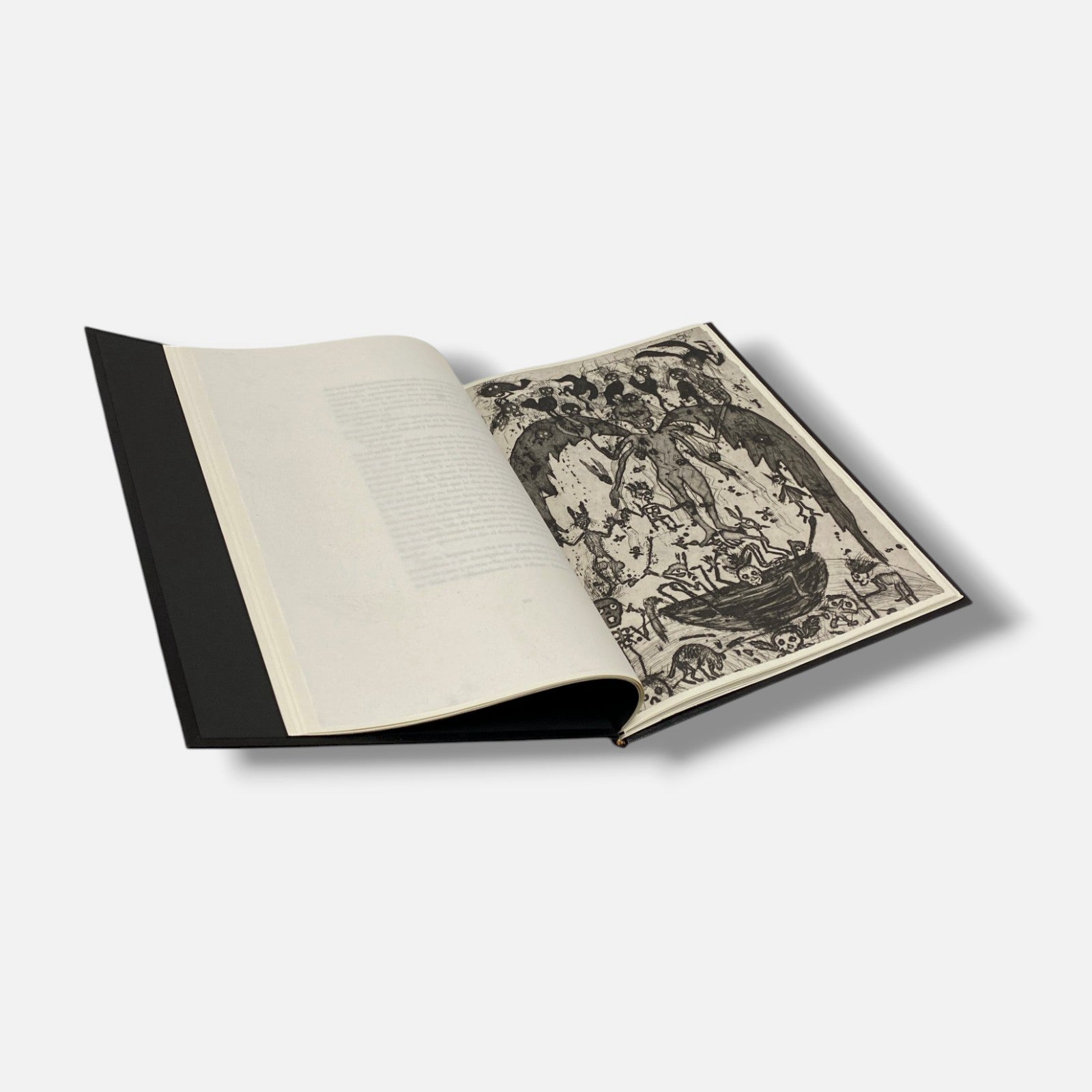 Sergio Hernández "Sueño De La Muerte" 9-Piece Fine Art Book Set | 56.5 x 76 cm