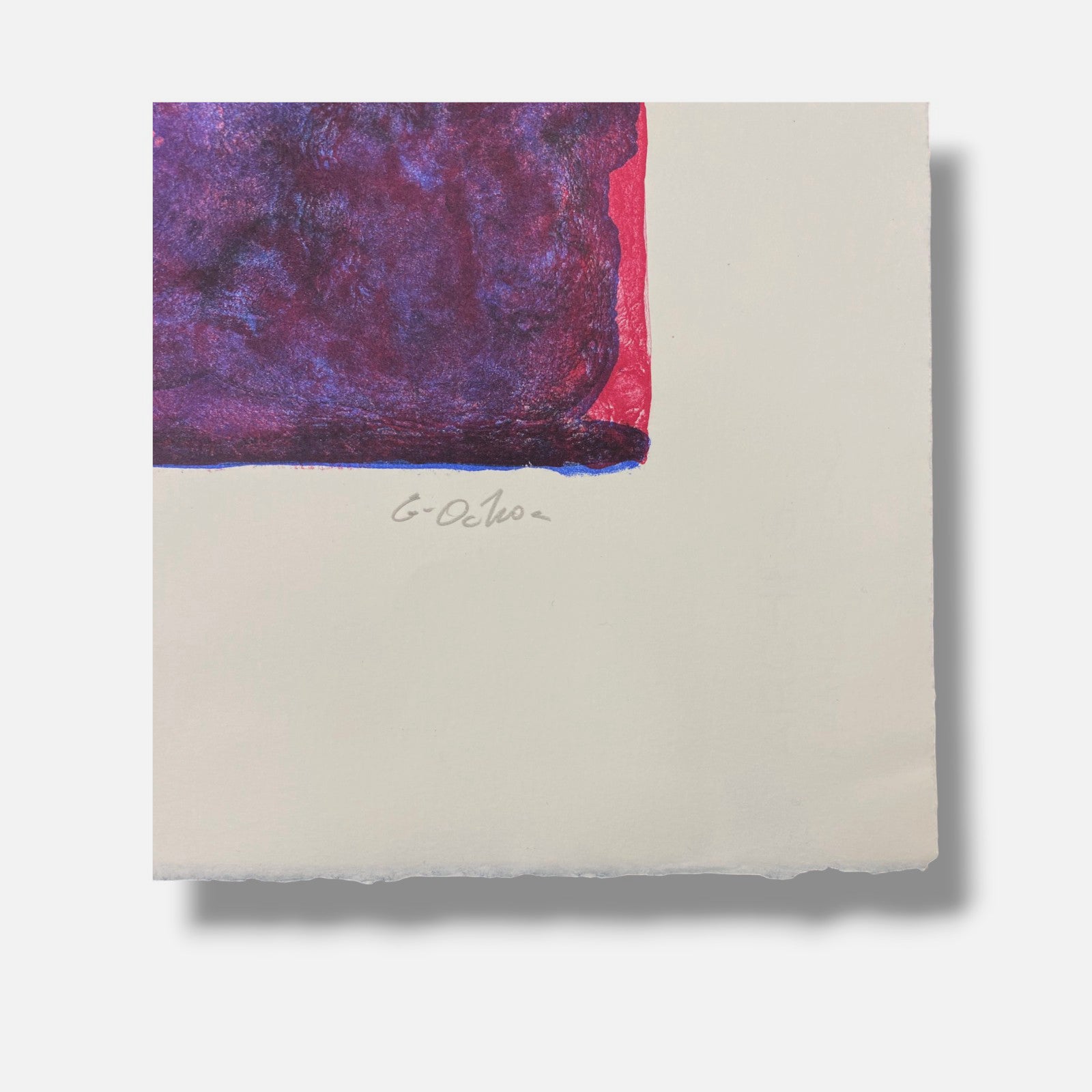 Luis García-Ochoa Ibáñez "Hombres Cayendo" Limited Signed Wall Art Print | 50x65