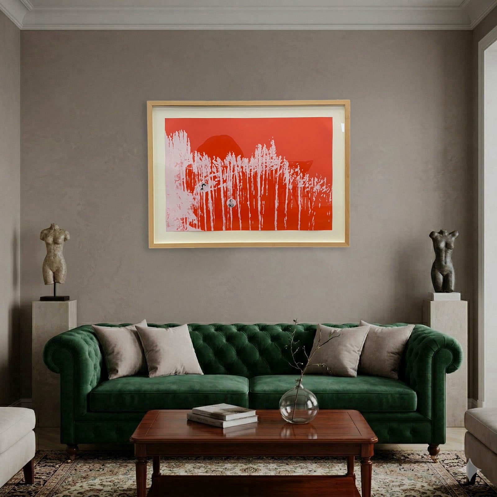 Yamandú Canosa "Serie Mirador: Mirador I" Framed Limited Signed Fine Wall Art